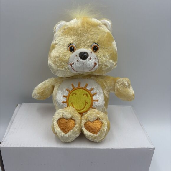 Vintage Care Bears Funshine Bear Special Edition Charmers Series 7 Plush 2004 - Picture 1 of 6